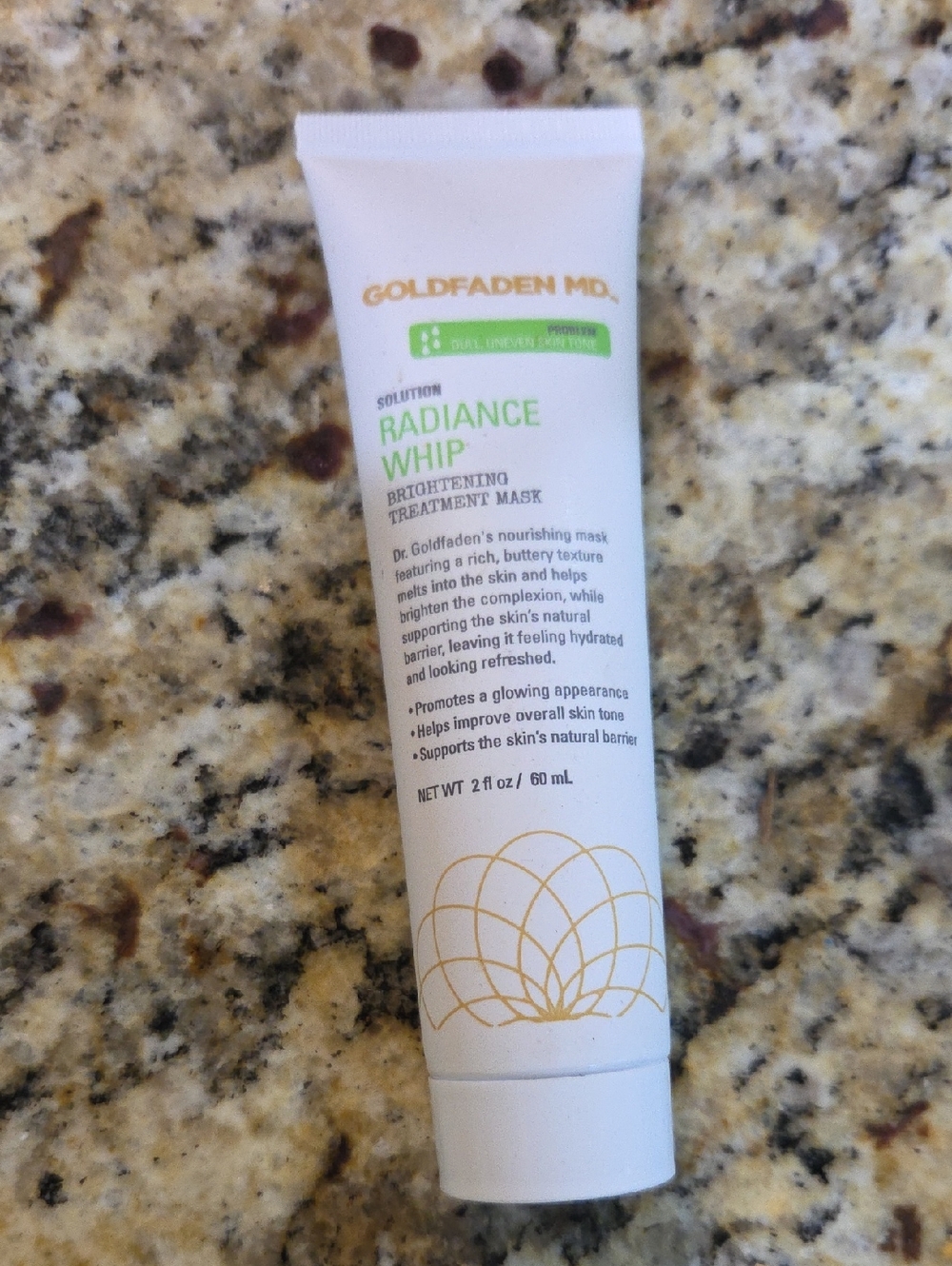 Goldfaden MD Radiance Whip Brightening Treatment Mask - White & Green Tube 2.8